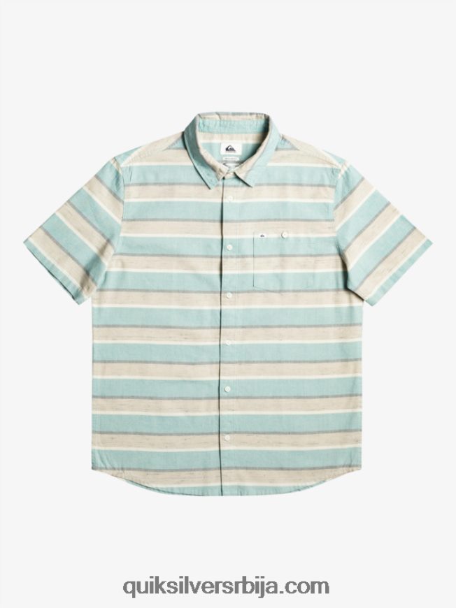 мушкарци Quiksilver цали сунрисе кошуља кратких рукава плаза таупе цали излазак сунца 231 Z824VN1207