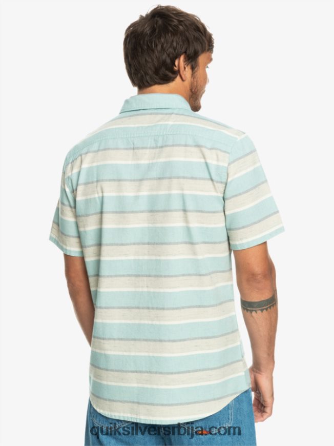 мушкарци Quiksilver цали сунрисе кошуља кратких рукава плаза таупе цали излазак сунца 231 Z824VN1207