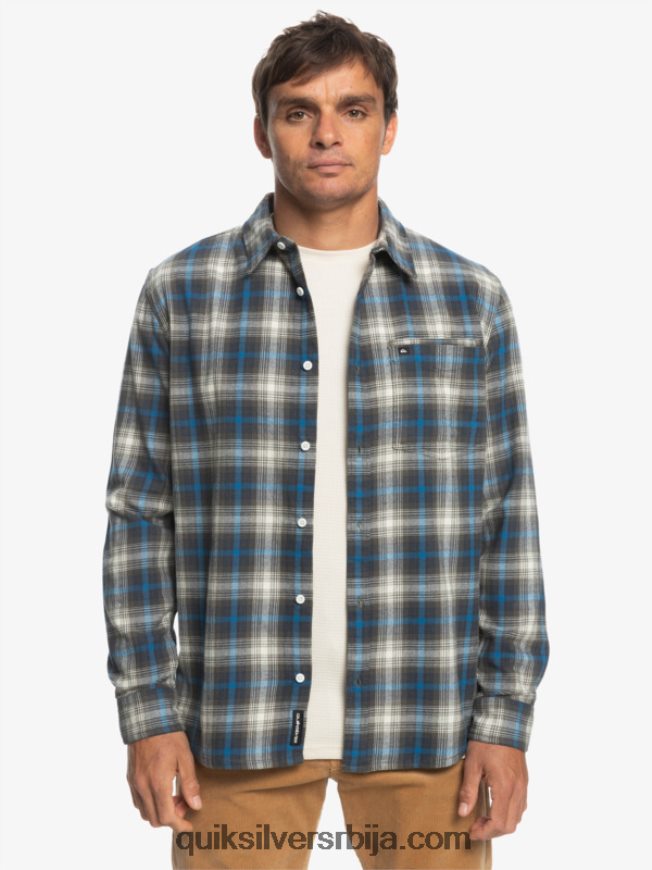 мушкарци Quiksilver црамонд растезљива кошуља дугих рукава крамонд од листова грожђа Z824VN1048