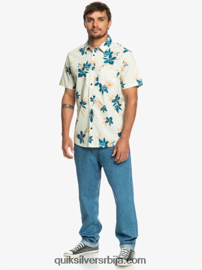 мушкарци Quiksilver кошуља кратких рукава бирцх холидазед Z824VN1088