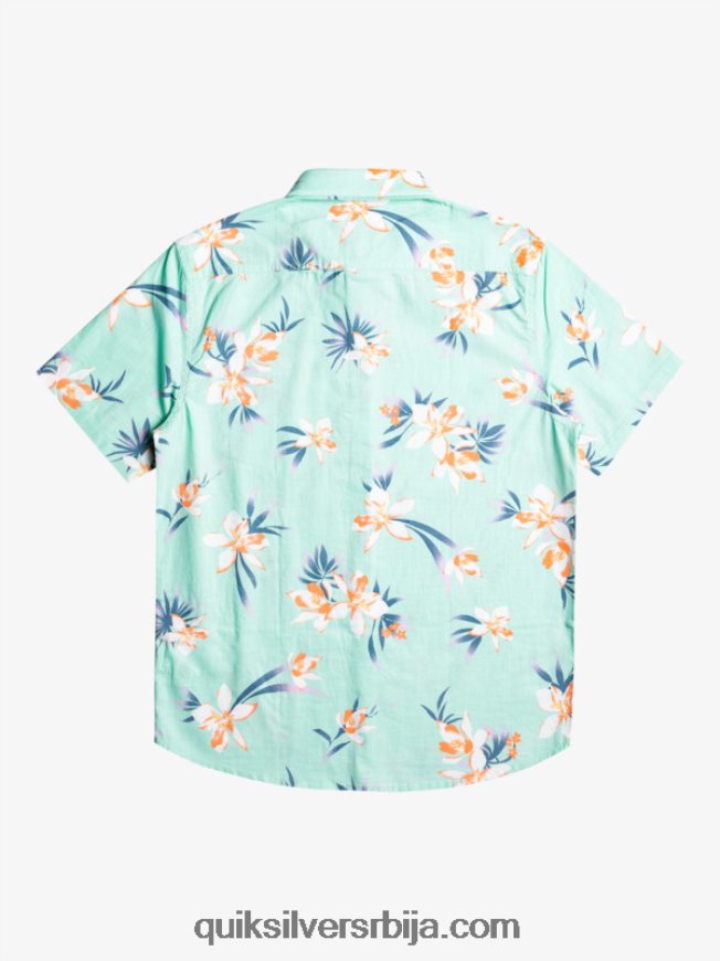 мушкарци Quiksilver кошуља кратких рукава стакло на плажи холидазед Z824VN1089