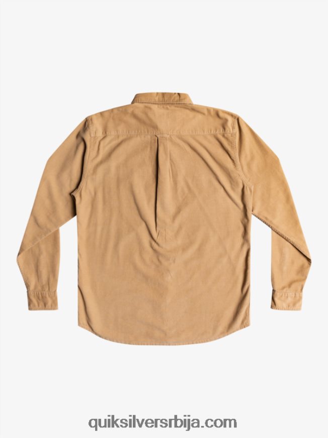 мушкарци Quiksilver кошуља дугих рукава смоке траил танин Z824VN1224