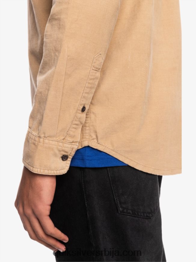 мушкарци Quiksilver кошуља дугих рукава смоке траил танин Z824VN1224