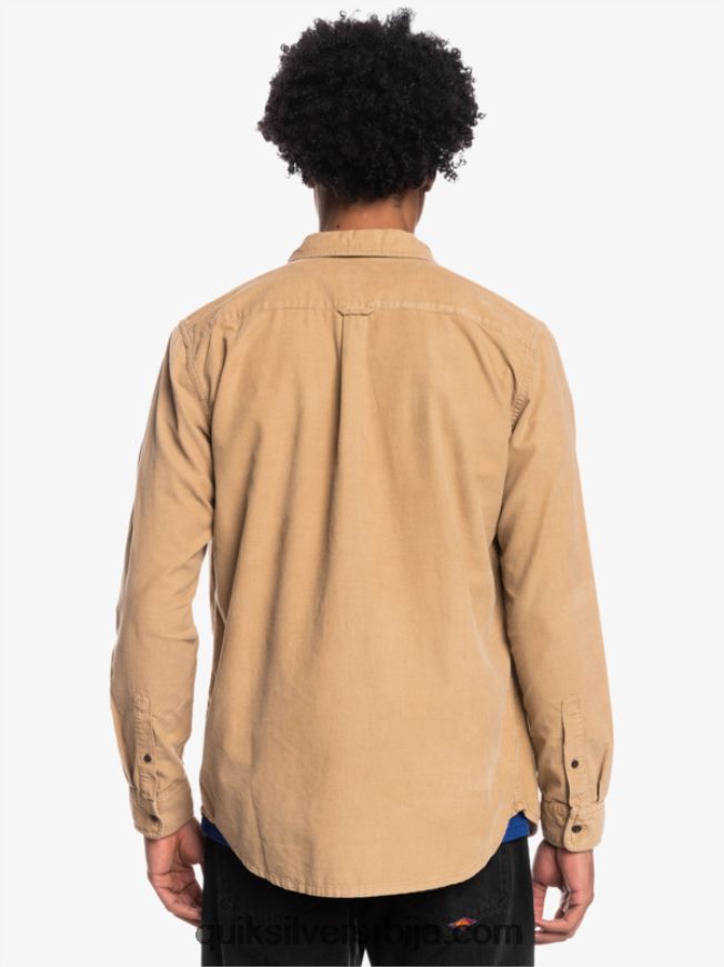 мушкарци Quiksilver кошуља дугих рукава смоке траил танин Z824VN1224