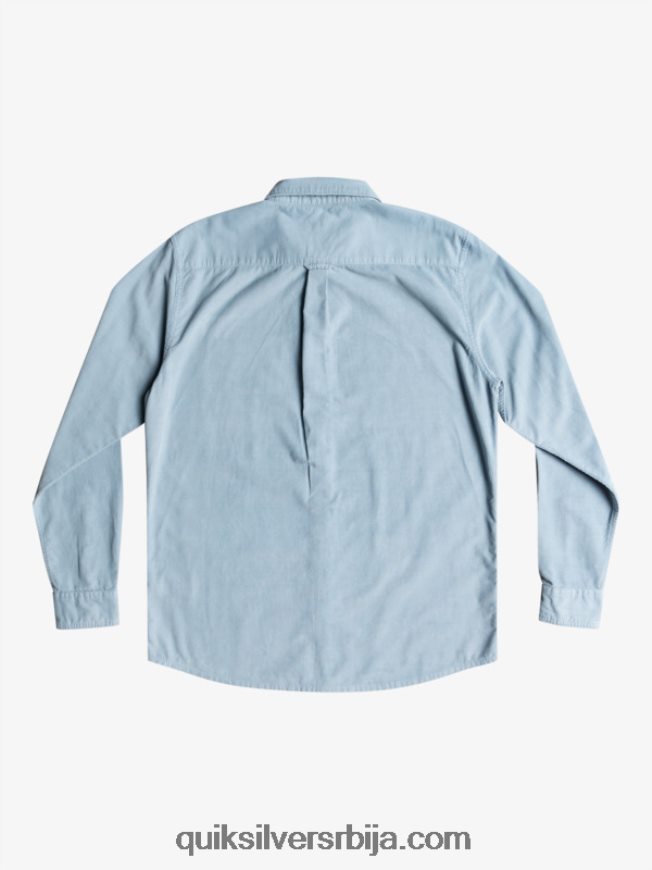 мушкарци Quiksilver кошуља дугих рукава смоке траил асхлеи блуе Z824VN1225