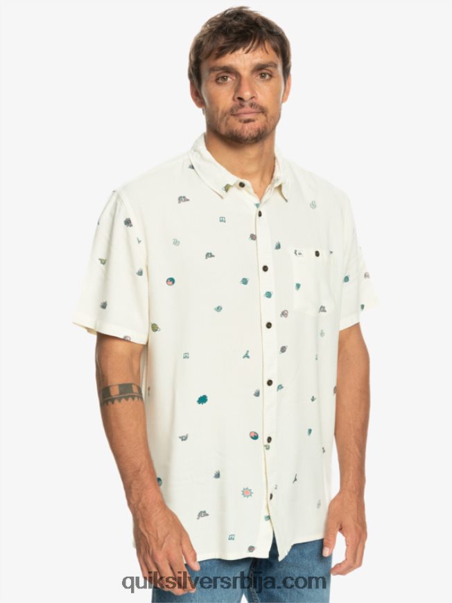 мушкарци Quiksilver минимарк кошуља кратких рукава бреза минимарк Z824VN1226