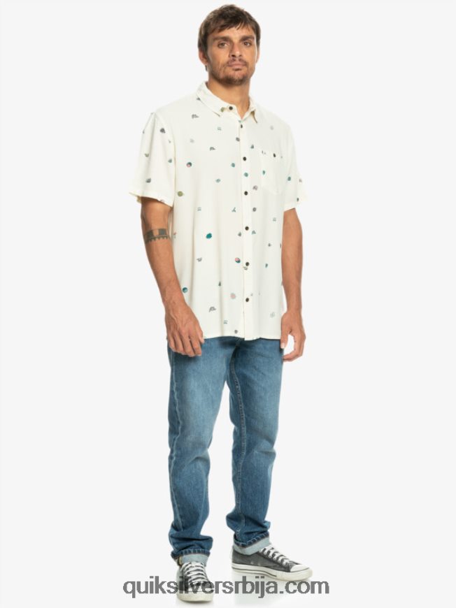 мушкарци Quiksilver минимарк кошуља кратких рукава бреза минимарк Z824VN1226