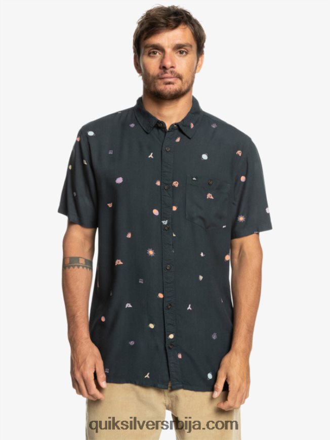мушкарци Quiksilver минимарк кошуља кратких рукава тармац минимарк Z824VN1227