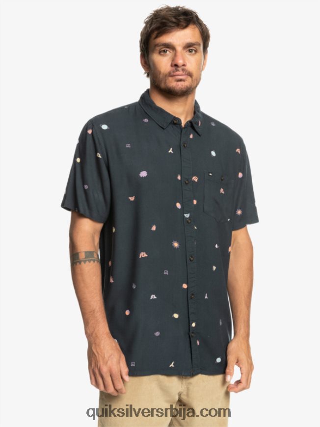 мушкарци Quiksilver минимарк кошуља кратких рукава тармац минимарк Z824VN1227