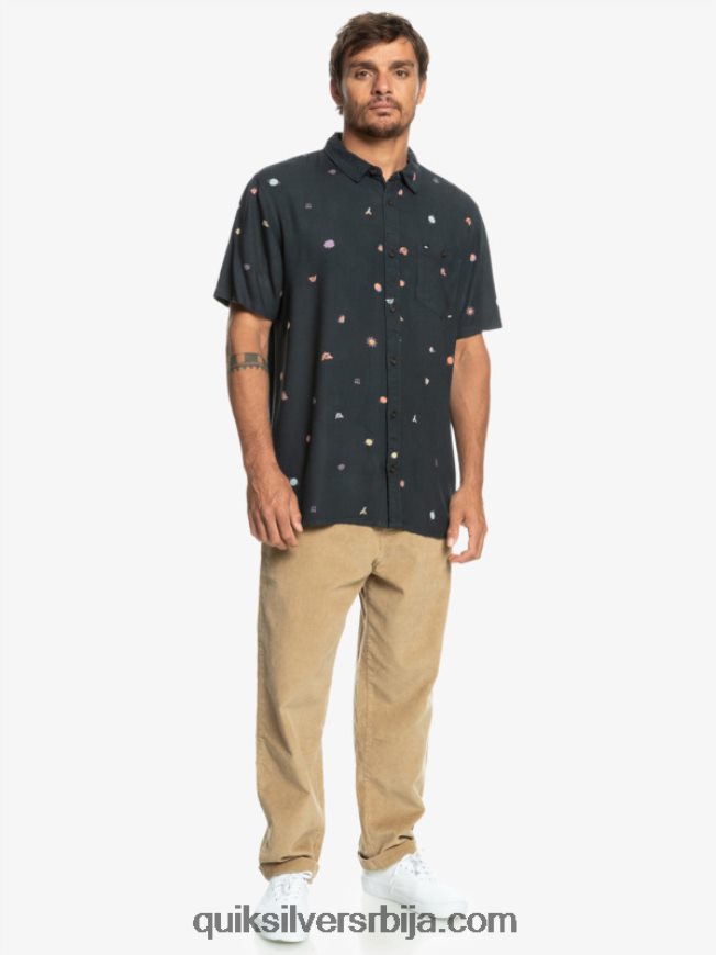мушкарци Quiksilver минимарк кошуља кратких рукава тармац минимарк Z824VN1227