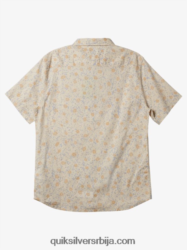 мушкарци Quiksilver мекана кошуља кратких рукава бирцх меллов фузз Z824VN1232