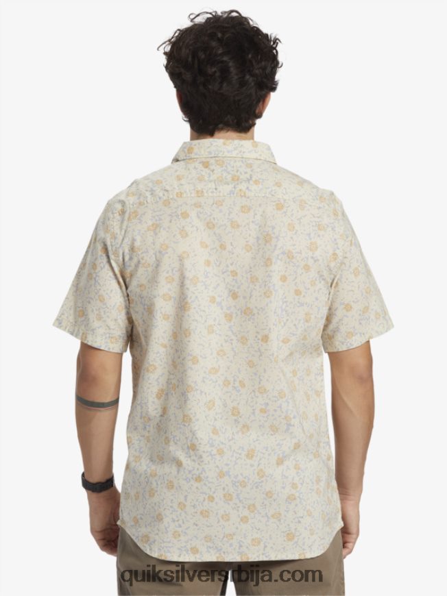 мушкарци Quiksilver мекана кошуља кратких рукава бирцх меллов фузз Z824VN1232