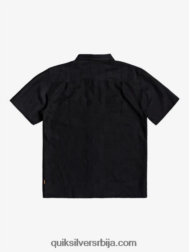 мушкарци Quiksilver кошуља кратких рукава ватерман келпиес баи црн Z824VN1357
