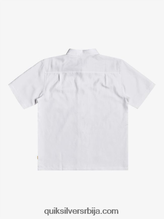 мушкарци Quiksilver кошуља кратких рукава ватерман келпиес баи бео Z824VN1358