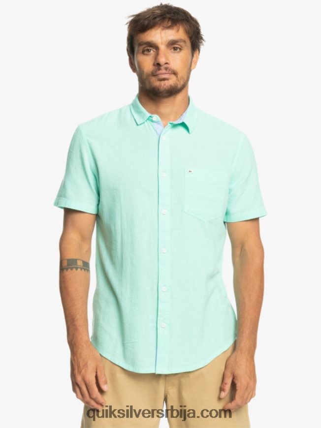 мушкарци Quiksilver кошуља кратких рукава тиме бок стакло за плажу Z824VN1360