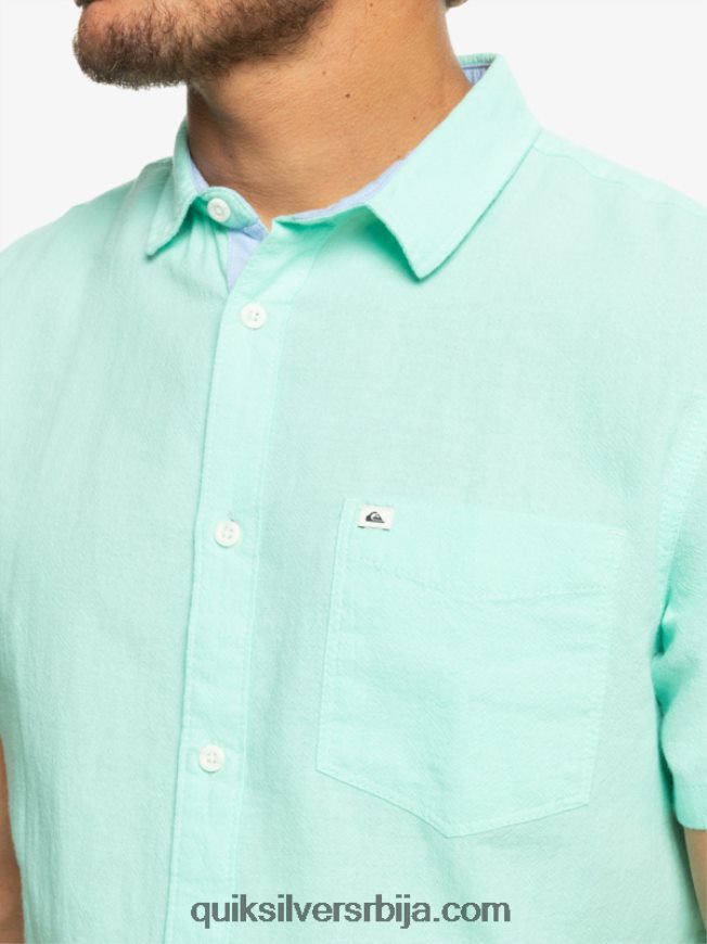 мушкарци Quiksilver кошуља кратких рукава тиме бок стакло за плажу Z824VN1360