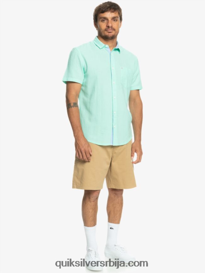 мушкарци Quiksilver кошуља кратких рукава тиме бок стакло за плажу Z824VN1360