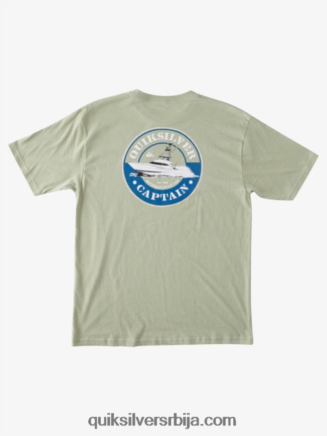 мушкарци Quiksilver в Цаптаинс јоурнеи мајица чај Z824VN1373