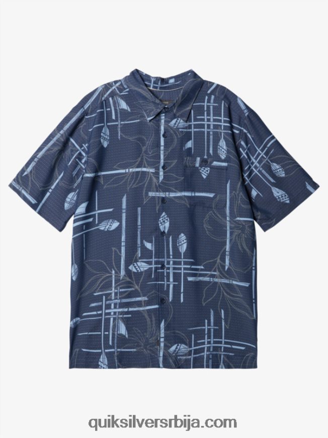 мушкарци Quiksilver кошуља кратких рукава морнарски сако Z824VN1415