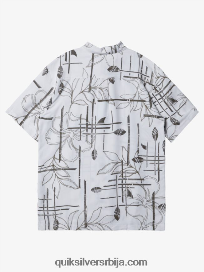 мушкарци Quiksilver кошуља кратких рукава бео Z824VN1416