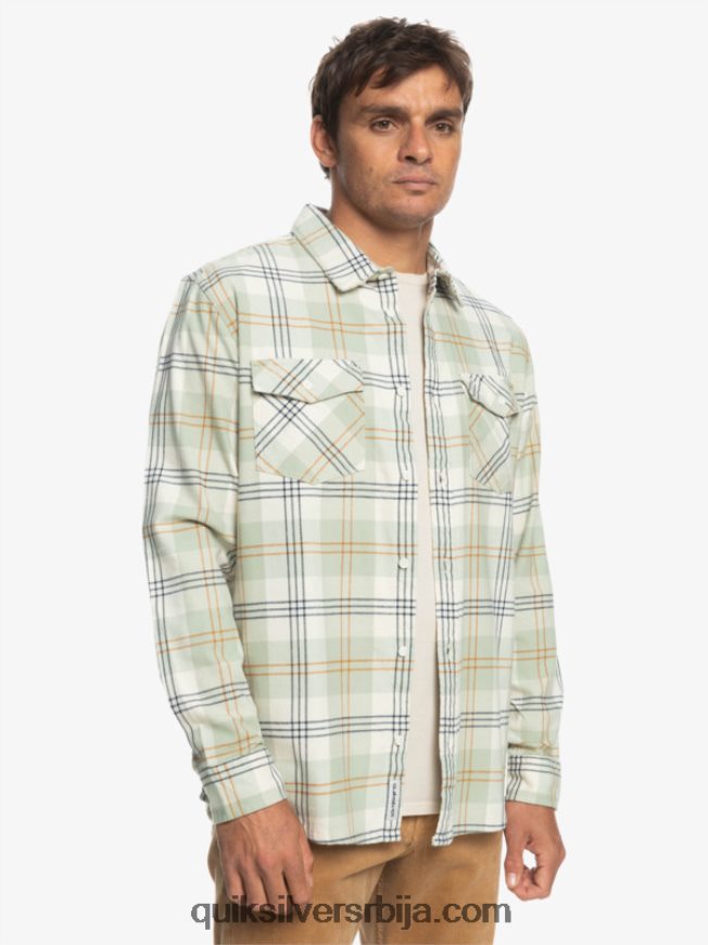 мушкарци Quiksilver Харелев растезљива кошуља дугих рукава пустињска жалфија Z824VN1510