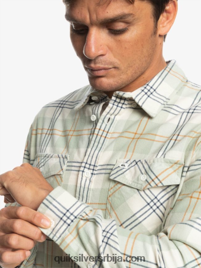 мушкарци Quiksilver Харелев растезљива кошуља дугих рукава пустињска жалфија Z824VN1510