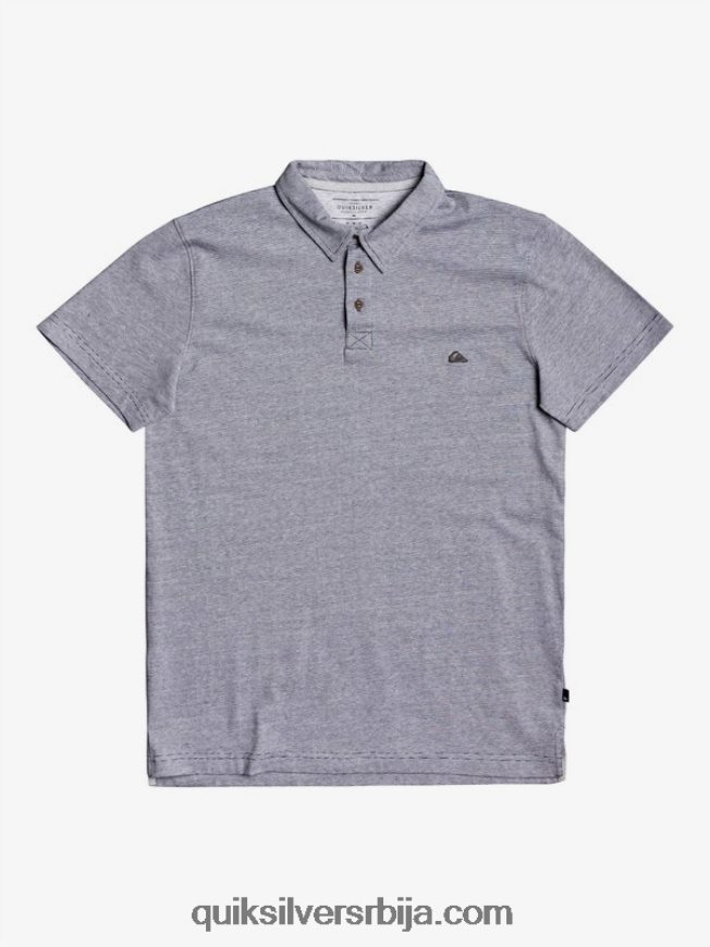 мушкарци Quiksilver свакодневна поло мајица кратких рукава за крстарење сунцем париска ноћ Z824VN1551