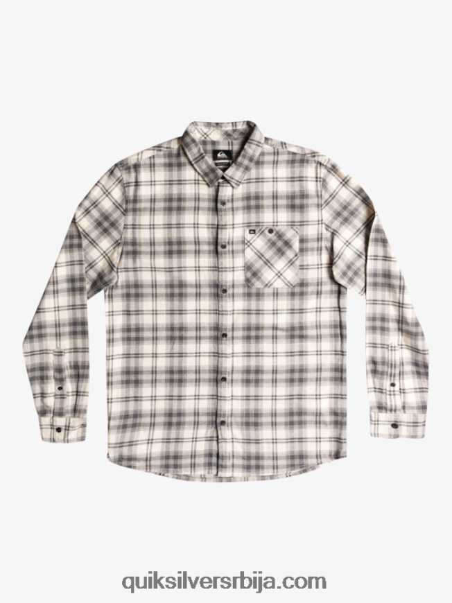 мушкарци Quiksilver хаттон кошуља дугих рукава гвоздена капија хаттон Z824VN1560