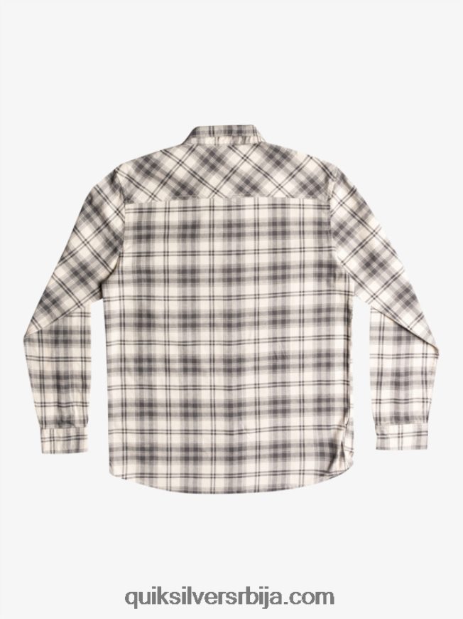 мушкарци Quiksilver хаттон кошуља дугих рукава гвоздена капија хаттон Z824VN1560