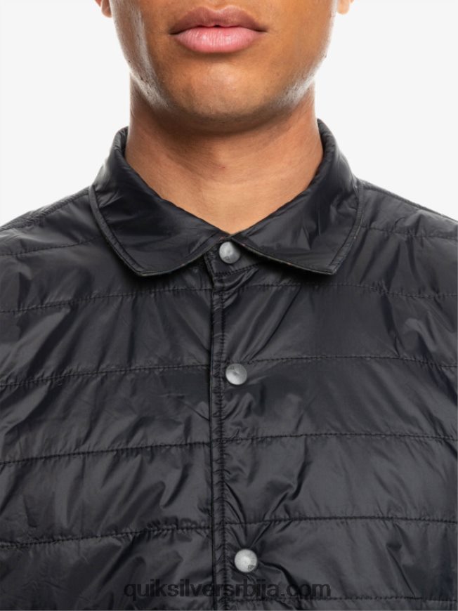 мушкарци Quiksilver фланелска кошуља са изолацијом са слободним пењањем фантомски слободни успон Z824VN1703