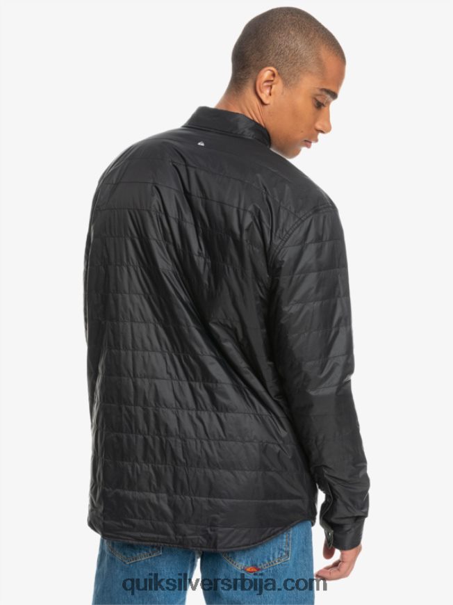 мушкарци Quiksilver фланелска кошуља са изолацијом са слободним пењањем фантомски слободни успон Z824VN1703