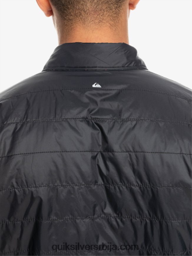 мушкарци Quiksilver фланелска кошуља са изолацијом са слободним пењањем фантомски слободни успон Z824VN1703