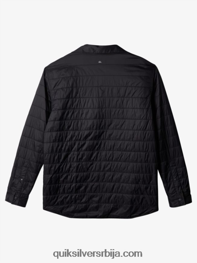 мушкарци Quiksilver фланелска кошуља са изолацијом са слободним пењањем фантомски слободни успон Z824VN1703