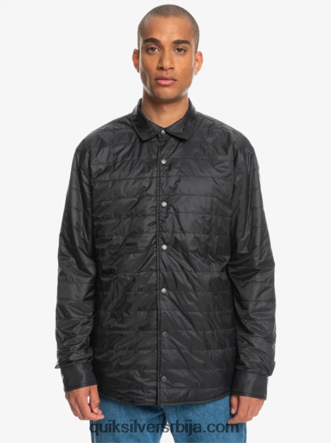 мушкарци Quiksilver фланелска кошуља са изолацијом са слободним пењањем фантомски слободни успон Z824VN1703