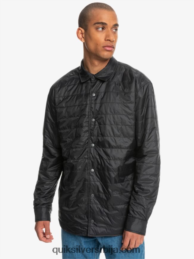 мушкарци Quiksilver фланелска кошуља са изолацијом са слободним пењањем фантомски слободни успон Z824VN1703