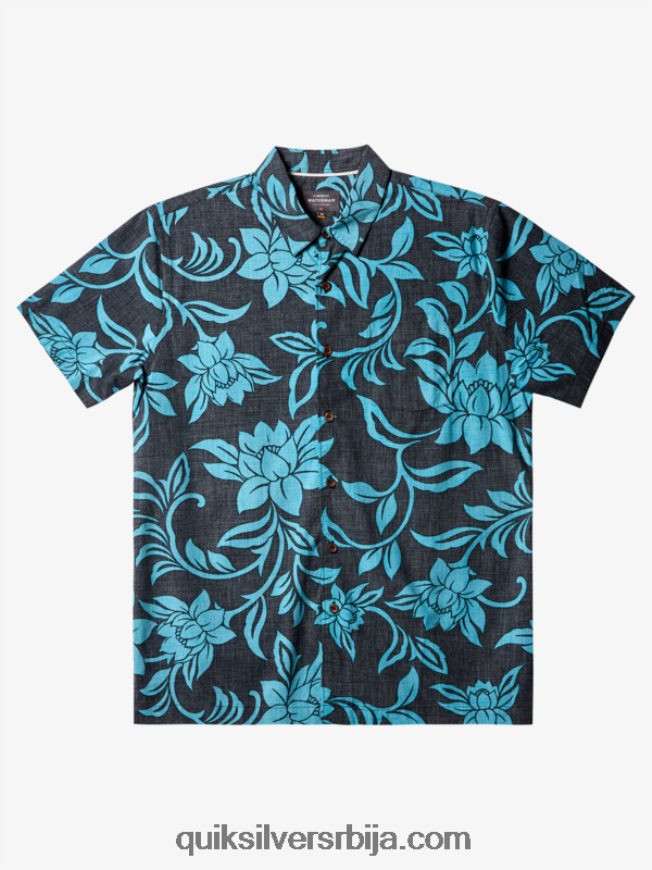 мушкарци Quiksilver Ватерман сваки викенд кошуља кратких рукава црни сваки викенд в Z824VN287