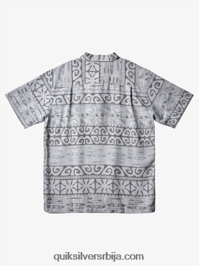 мушкарци Quiksilver кошуља кратких рукава ватерман ат треес лучка магла на дрвећу Z824VN292