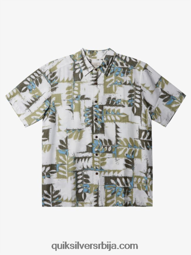 мушкарци Quiksilver ватерман цаноес рееф техничка кошуља кратких рукава чај кану гребен ж Z824VN400