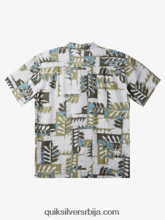 мушкарци Quiksilver ватерман цаноес рееф техничка кошуља кратких рукава чај кану гребен ж Z824VN400