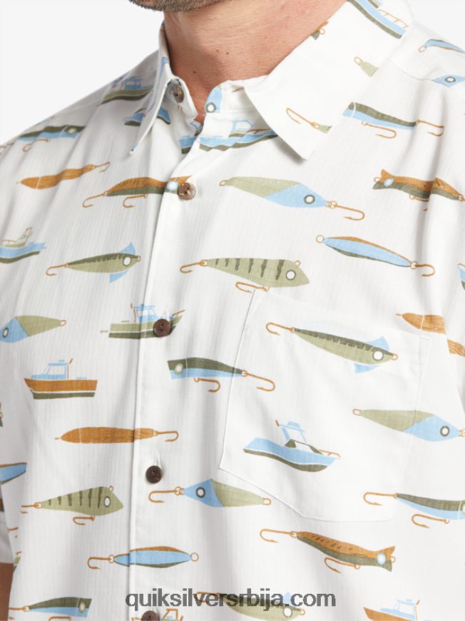 мушкарци Quiksilver ватерман драг веек техничка мајица кратких рукава теа драг недеља ж Z824VN440
