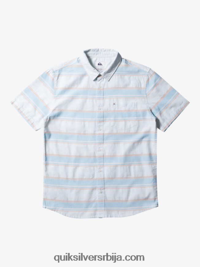 мушкарци Quiksilver цали сунрисе кошуља кратких рукава ски блуе цали стр Z824VN447