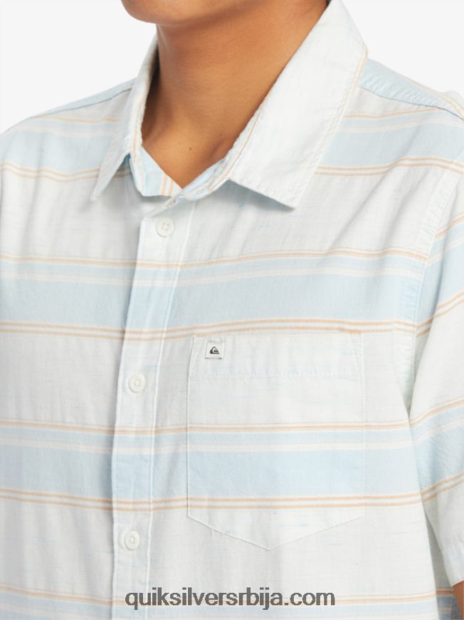 мушкарци Quiksilver цали сунрисе кошуља кратких рукава ски блуе цали стр Z824VN447