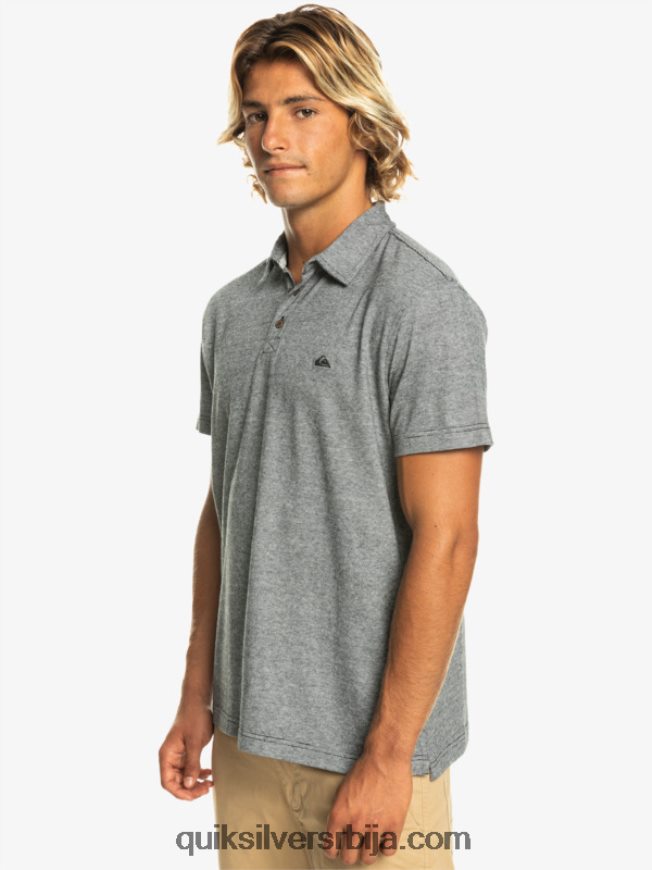 мушкарци Quiksilver Сунсет цруисе поло мајица кратких рукава црн Z824VN476