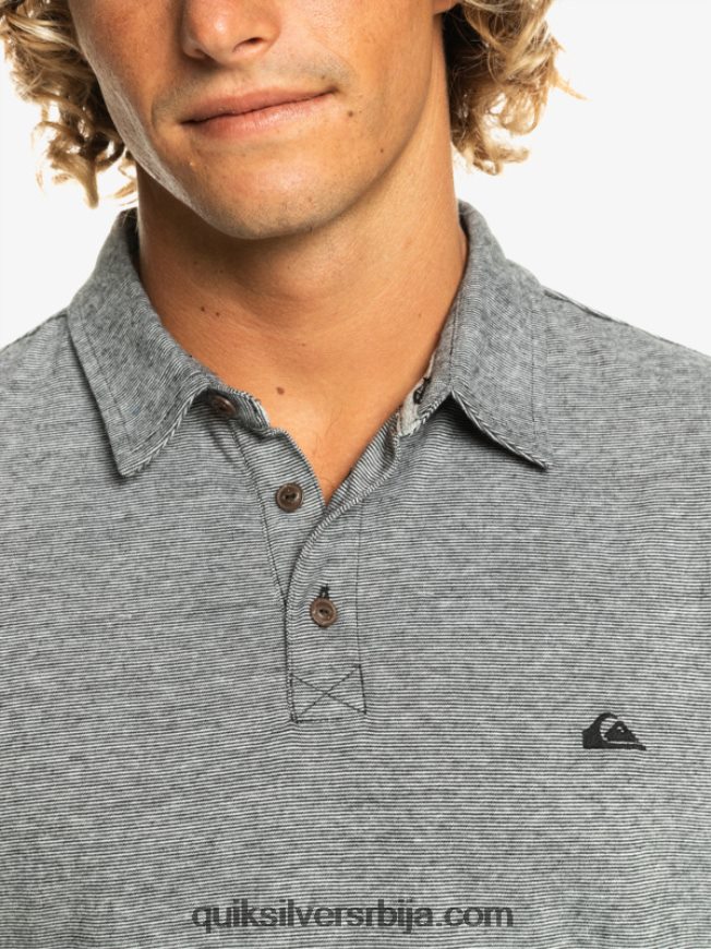 мушкарци Quiksilver Сунсет цруисе поло мајица кратких рукава црн Z824VN476
