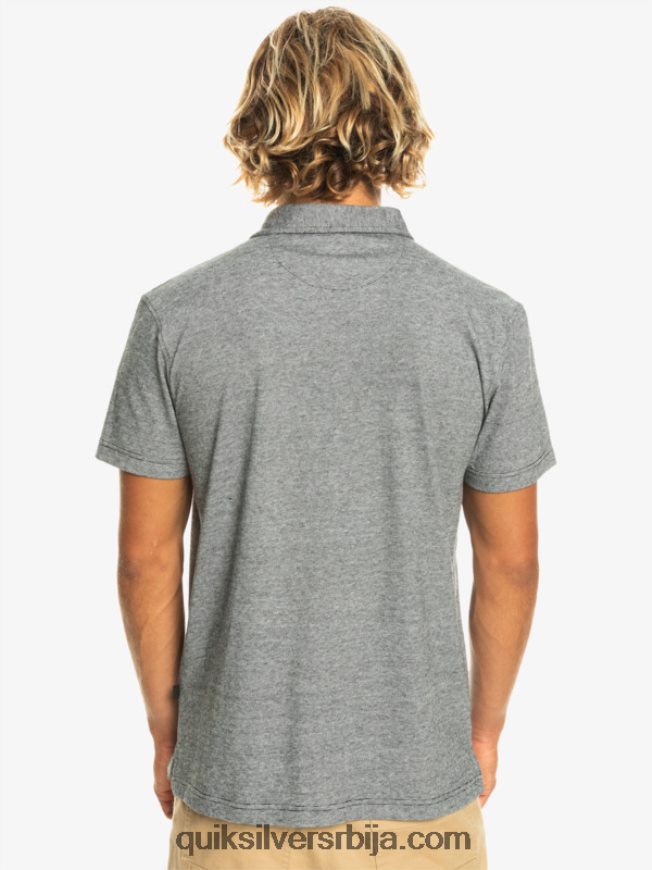 мушкарци Quiksilver Сунсет цруисе поло мајица кратких рукава црн Z824VN476