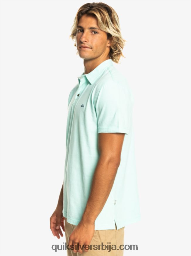 мушкарци Quiksilver Сунсет цруисе поло мајица кратких рукава стакло за плажу Z824VN481