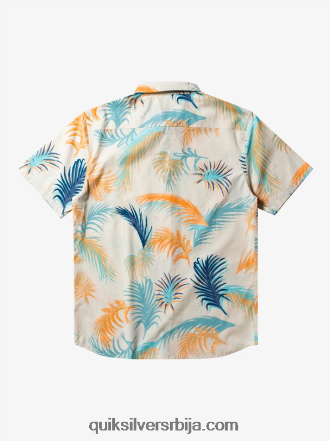 мушкарци Quiksilver Тропицал глитцх кошуља кратких рукава бреза тропска грешка Z824VN550