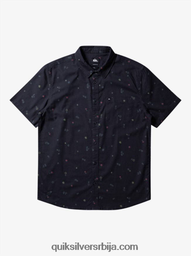 мушкарци Quiksilver мирна рејв мајица кратких рукава асфалт мирни раве сс Z824VN589