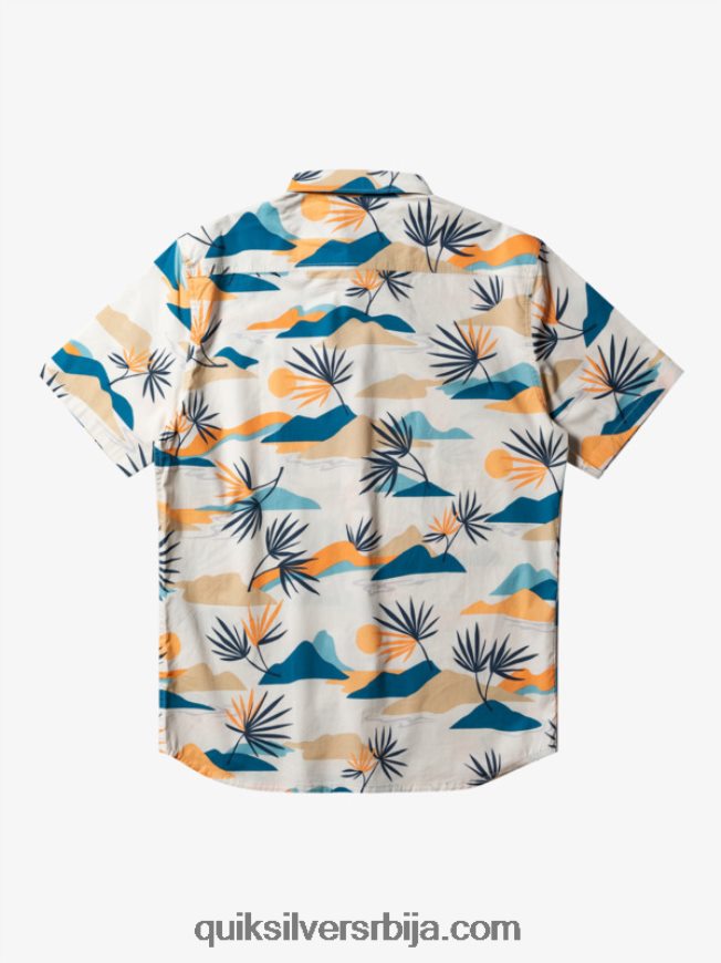 мушкарци Quiksilver спора ошамућена кошуља кратких рукава бреза спора омамљеност сс Z824VN666