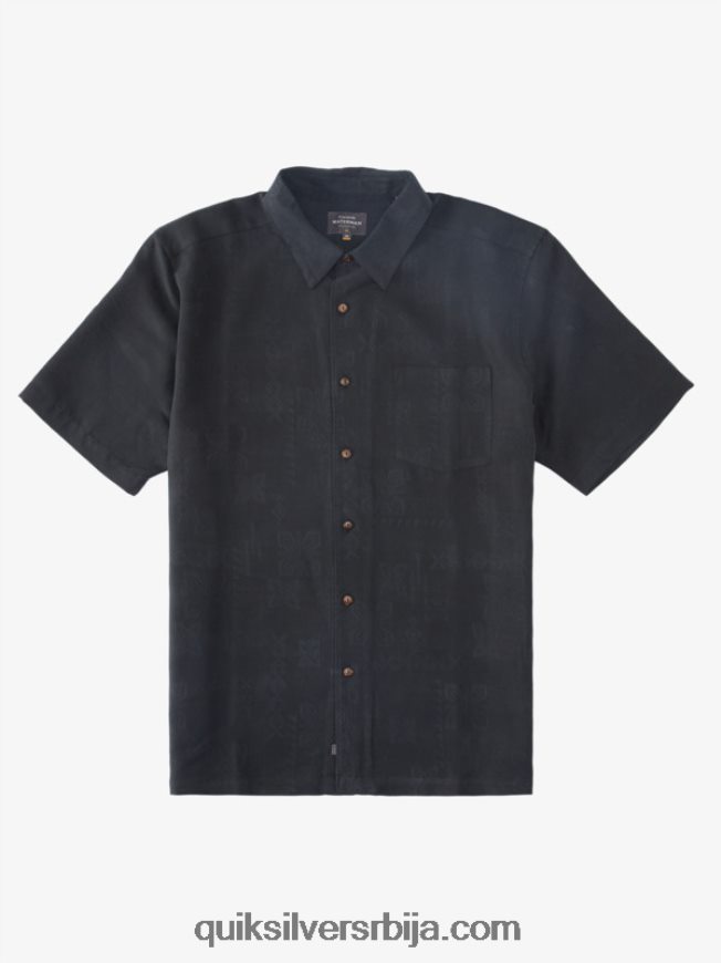мушкарци Quiksilver кошуља кратких рукава ватерман манеле баи црн Z824VN798